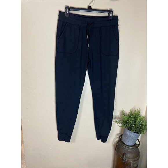 ZYIA M Black unwind joggers pants athletic leggings women’s - Picture 1 of 7